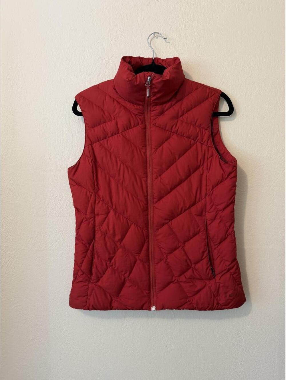 REI Red Down Puffer Vest